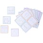 EICHHORN DŘEVO Montessori geometrická deska herní set s gumičkami