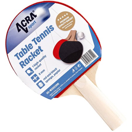 ACRA Raketa na stolní tenis základní pálka pro reakreační hru ping-pong