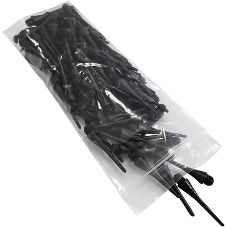 BROTHER Náhradní plastové hroty k šipkám set 100ks černé TA53