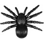 Pavouk černý 11cm zvířátko set 5ks Halloween dekorace