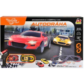 Autodráha Racing Collection 4,4m 2 sportovní auta na adaptér / na baterie Světlo