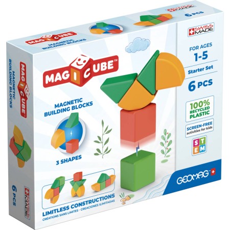 GEOMAG Magicube Shapes baby magnetická stavebnice 6 dílků
