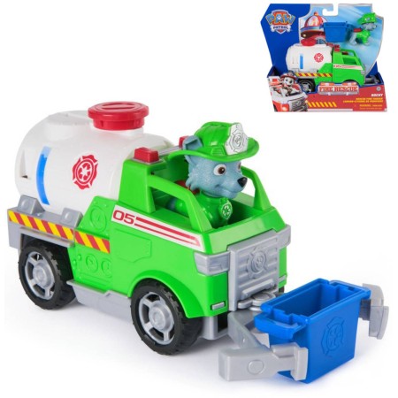 SPIN MASTER Tlapková Patrola Fire Rescue set auto + postavička Rocky