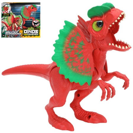 Dilophosaurus interaktivní zvířátko chodící dinosaurus na baterie Zvuk