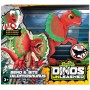 Dilophosaurus interaktivní zvířátko chodící dinosaurus na baterie Zvuk