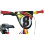 ACRA Dětské baby kolo Dino Bikes červené chlapecké 12" balanční kolečka