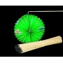 DŘEVO Hůlka dřevěný držák 60cm doplněk k lampionu
