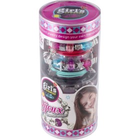 Náramky přátelství stříbrné kreativní set výroba dětské bižuterie v tubě