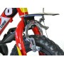 ACRA Dětské baby kolo Dino Bikes červené chlapecké 12" balanční kolečka