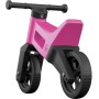 Odrážedlo Funny Wheels 2v1 dětské odstrkovadlo tříkolka / 2 kola RŮŽOVÉ plast