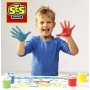 SES CREATIVE Baby barvy prstové set 4x150ml malování prsty
