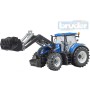 BRUDER 03121 Traktor New Holland T7.315 s čelním nakladačem 1:16 plast