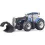 BRUDER 03121 Traktor New Holland T7.315 s čelním nakladačem 1:16 plast
