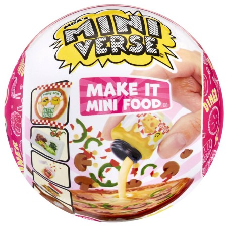 MGAs Mini Verse umělé jídlo občerstvení s doplňky série 2 s překvapením v kouli