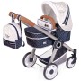 DECUEVAS Kočárek TOP Collection 2020 skládací 3v1 s batůžkem pro panenku