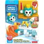 MEGA BLOKS Velká skluzavka baby stavebnice Peek A Blocks set 13 dílků + zvířátko