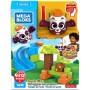 MEGA BLOKS Velká skluzavka baby stavebnice Peek A Blocks set 13 dílků + zvířátko