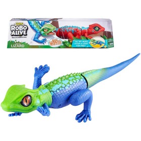 ZURU Robo Alive ještěrka zvířátko na baterie reaguje na dotek realistický vzhled 2 barvy plast