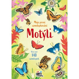 JIRI MODELS Moje první samolepkování 140+ Motýli