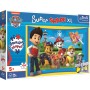 TREFL PUZZLE Super Shape XL Tlapková patrola Štěněcí kamarádi 60x40cm 104 dílků