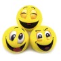 Míček soft s potiskem smajlík 6cm balonek pěnový různé druhy