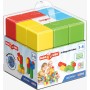 GEOMAG Magicube Green line Eko baby kostky barevné magnetické set 24ks
