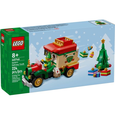 LEGO ICONIC Auto Santův kamion 40746 STAVEBNICE