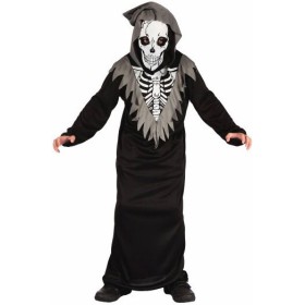 KARNEVAL Šaty Kostlivec vel. M (120-130cm) 5-9 let KOSTÝM