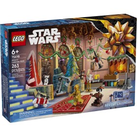 LEGO STAR WARS Adventní kalendář rozkládací s herní plochou
