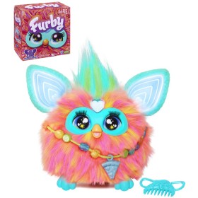 HASBRO PLYŠ Furby interaktivní korálový zvířátko na baterie Světlo Zvuk