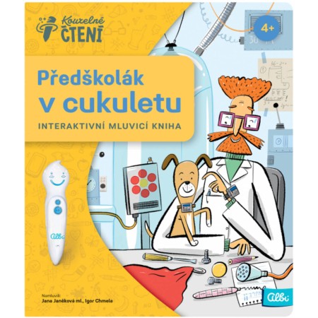ALBI Kouzelné čtení Kniha interaktivní Předškolák v cukuletu