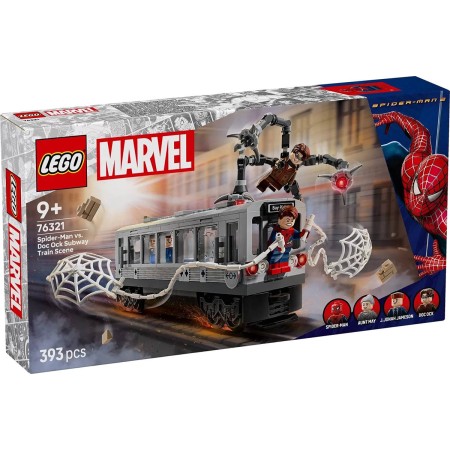 LEGO MARVEL Spiderman vs. Doc Ock: Scéna v metru 76321 STAVEBNICE