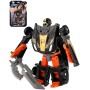 Transformer auto/robot 14cm transrobot bojový Černý s přeměnou 2v1