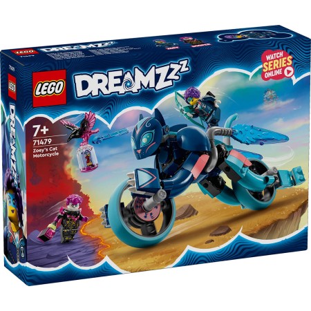 LEGO DREAMZZZ Zoey a její kočičí motorka 71479 STAVEBNICE