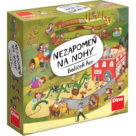 DINO Hra Nezapomeň na nohy *SPOLEČENSKÉ HRY*