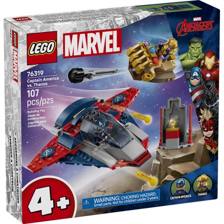LEGO MARVEL Kapitán Amerika vs. Thanos 76319 STAVEBNICE