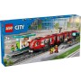 LEGO CITY Tramvaj a zastávka v centru města 60423 STAVEBNICE