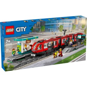 LEGO CITY Tramvaj a zastávka v centru města 60423 STAVEBNICE