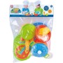 Kuchyňské náčiní dětské barevné nádobíčko 2 druhy plast v sáčku