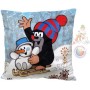 MORAVSKÁ ÚSTŘEDNA Polštář Krtek a zima Krteček 30 x 30