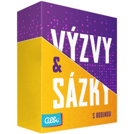 ALBI HRA Výzvy a sázky s rodinou *SPOLEČENSKÉ HRY*