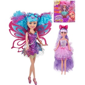 Sparkle Girlz panenka s kouzelnými vlasy 5 překvapení set s fashion doplňky 3 druhy