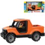 LENA Truckies baby auto pick-up set s aktivním panáčkem 01628