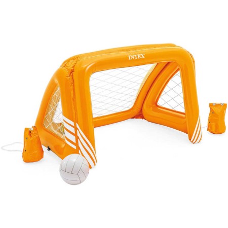 INTEX Branka nafukovací fotbalová / na vodní polo set s míčem 58507