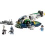 LEGO STAR WARS Jango Fett a jeho hvězdná loď 75433 STAVEBNICE
