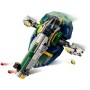 LEGO STAR WARS Jango Fett a jeho hvězdná loď 75433 STAVEBNICE