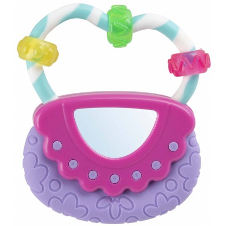 PLAYGRO Chrastítko a kousátko moje první baby kabelka pro miminko