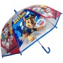 Deštník dětský Tlapková Patrola (Paw Patrol) 45x65cm manuální transparentní