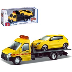 BBURAGO Odtahová služba set 2 auta v krabici model 1:43 kov