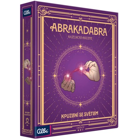 ALBI Abrakadabra Kouzelnická akademie Kouzlení se světlem na baterie Světlo